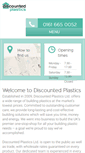 Mobile Screenshot of discounted-plastics.com